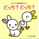 赤ちゃんえあそび絵本 どっち？どっち？